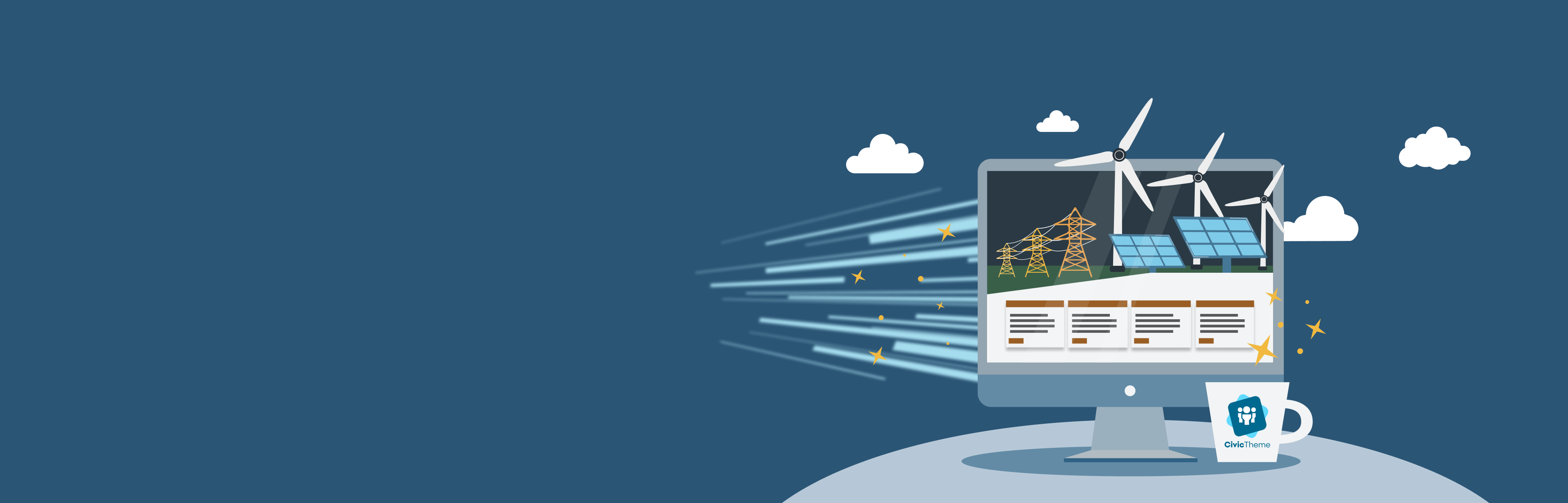 Banner - Australian Energy Infrastructure Commissioner — new GovCMS website with CivicTheme
