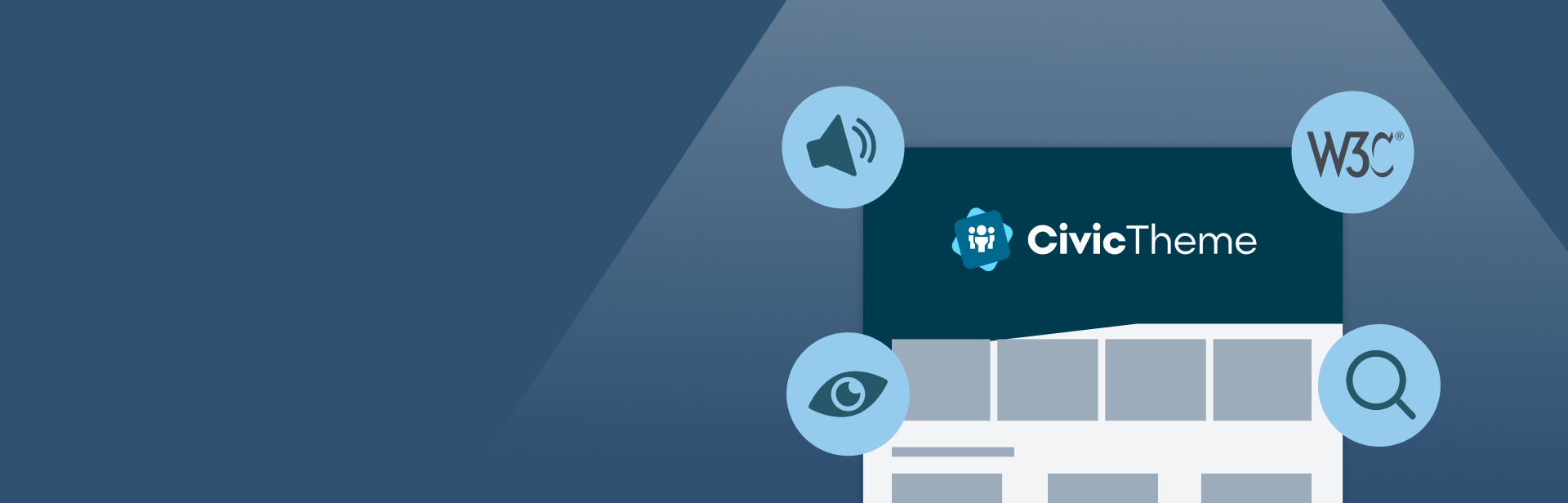 Banner - CivicTheme - accessibility assessment (WCAG2)