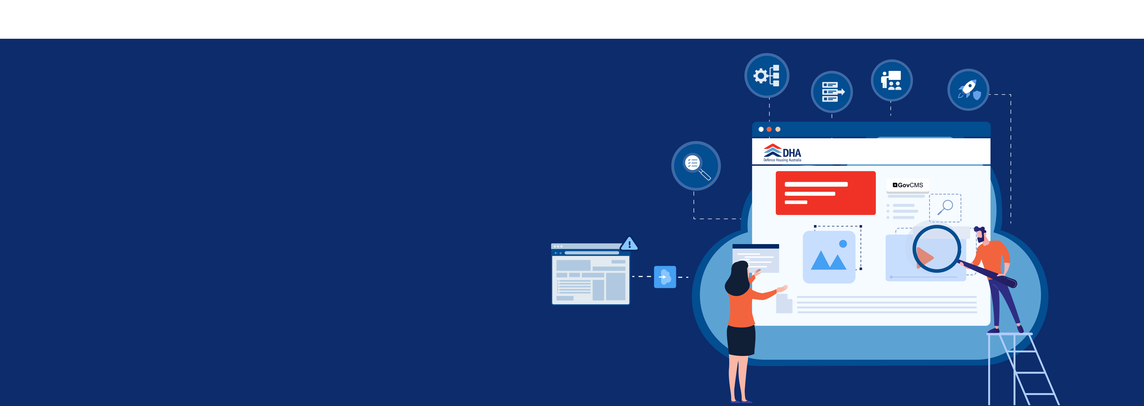 Hero Banner - Defence Housing Australia — new GovCMS SaaS CivicTheme website