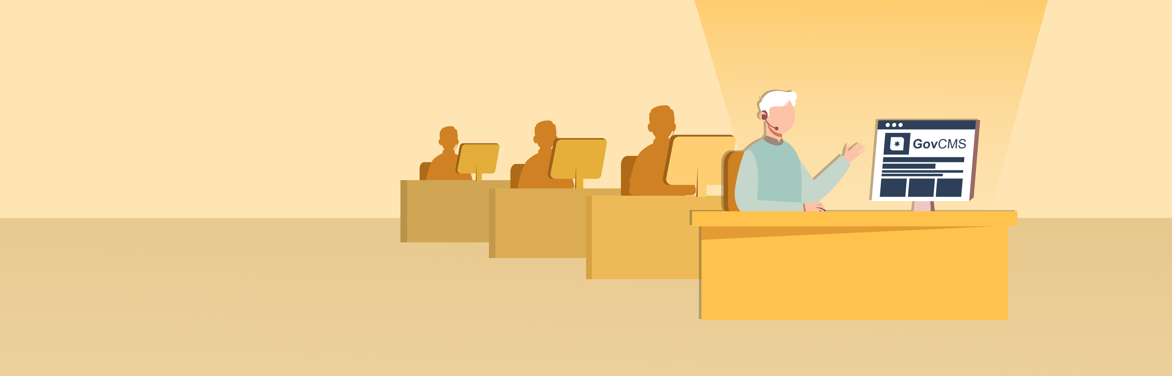 Banner - GovCMS — Dedicated  service desk