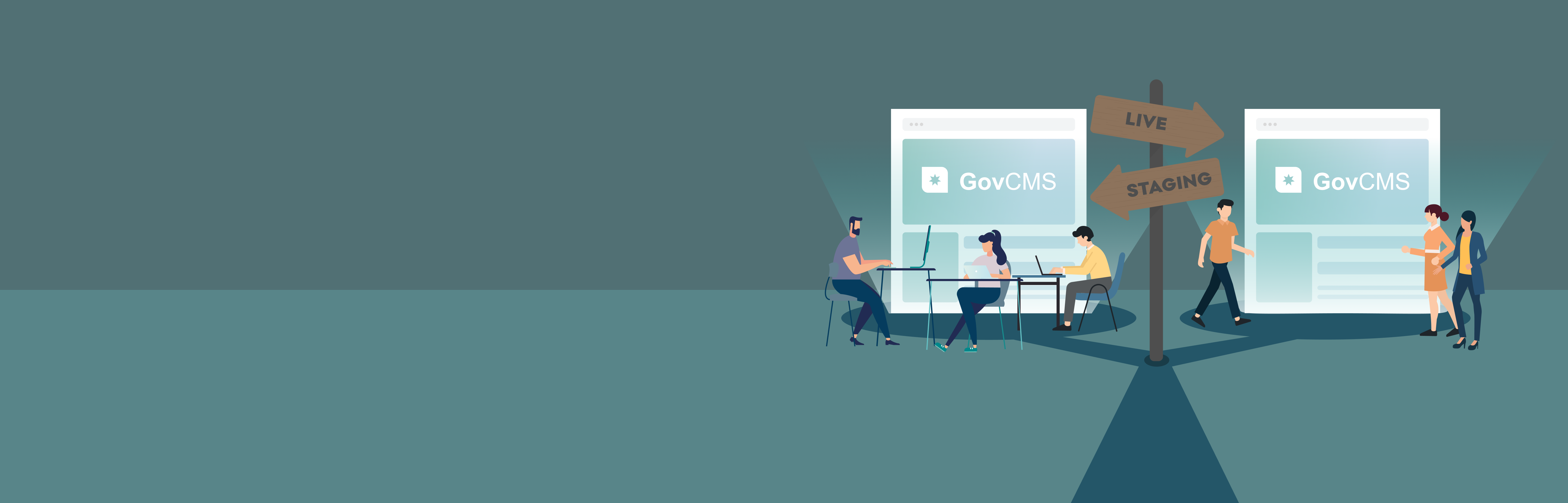 Banner - GovCMS — Optimising hosting infrastructure clusters