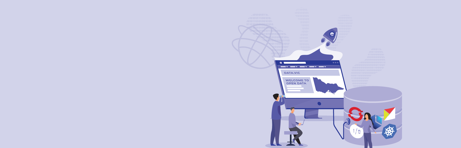 Banner - Victorian Government — open data, open source, open platform
