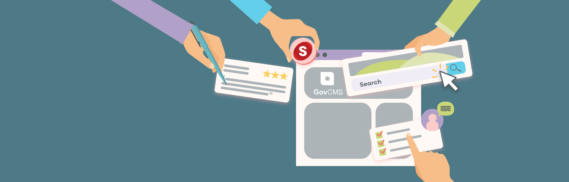 Banner - GovCMS D9 theme contributions with CASA