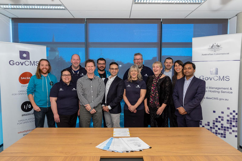 The new GovCMS team