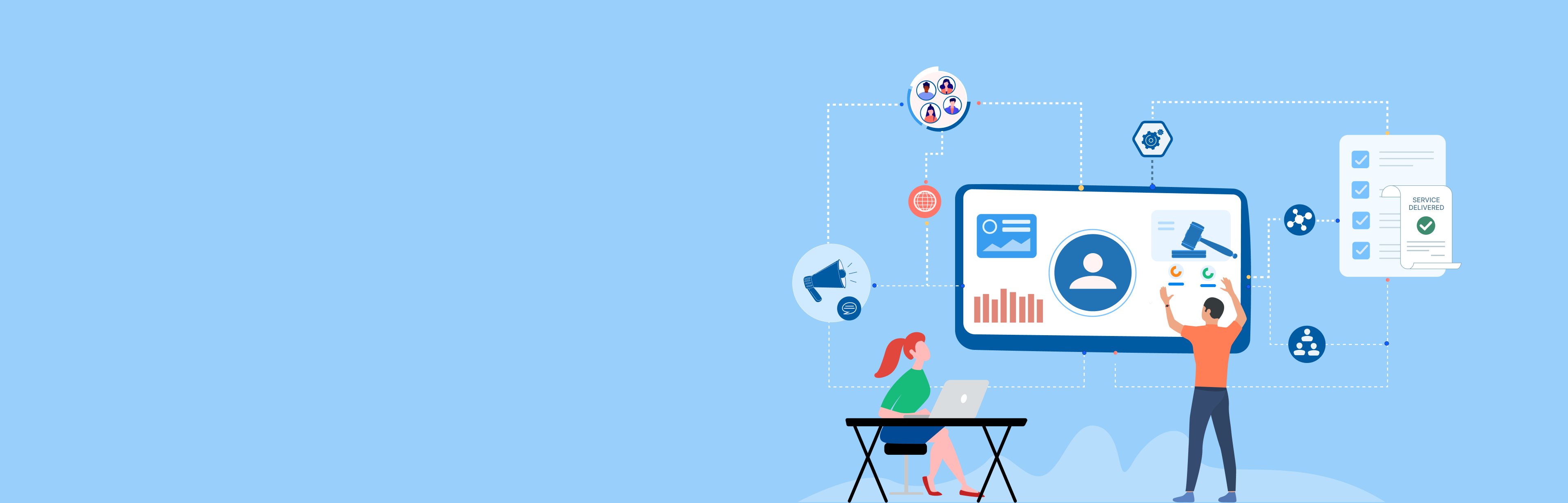 Hero banner - When websites become service delivery channels