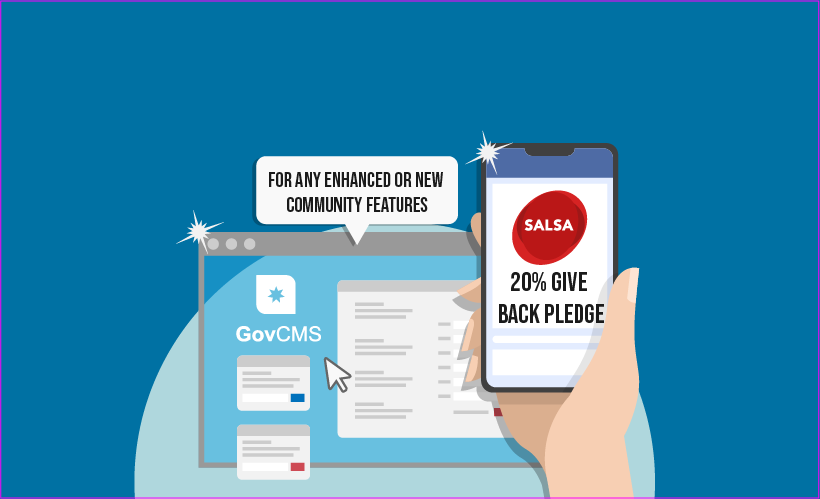 Card - Salsa Digital's Give Back Pledge