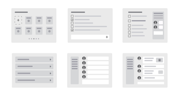 User interface design