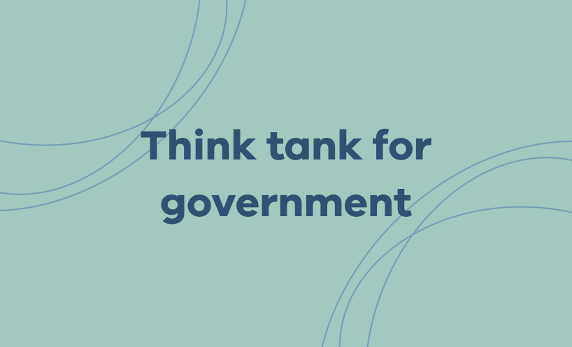 Card - Services - Think tank for Government