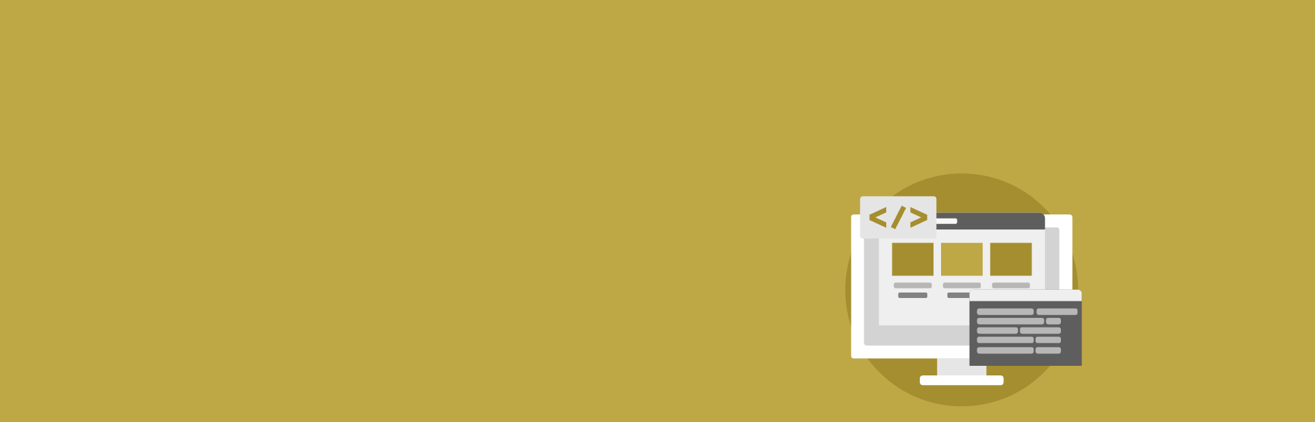 Services - Banner - Web development